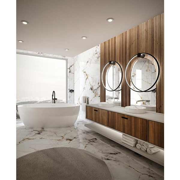 Lampa ścienna HOOP 60 czarna - Moosee